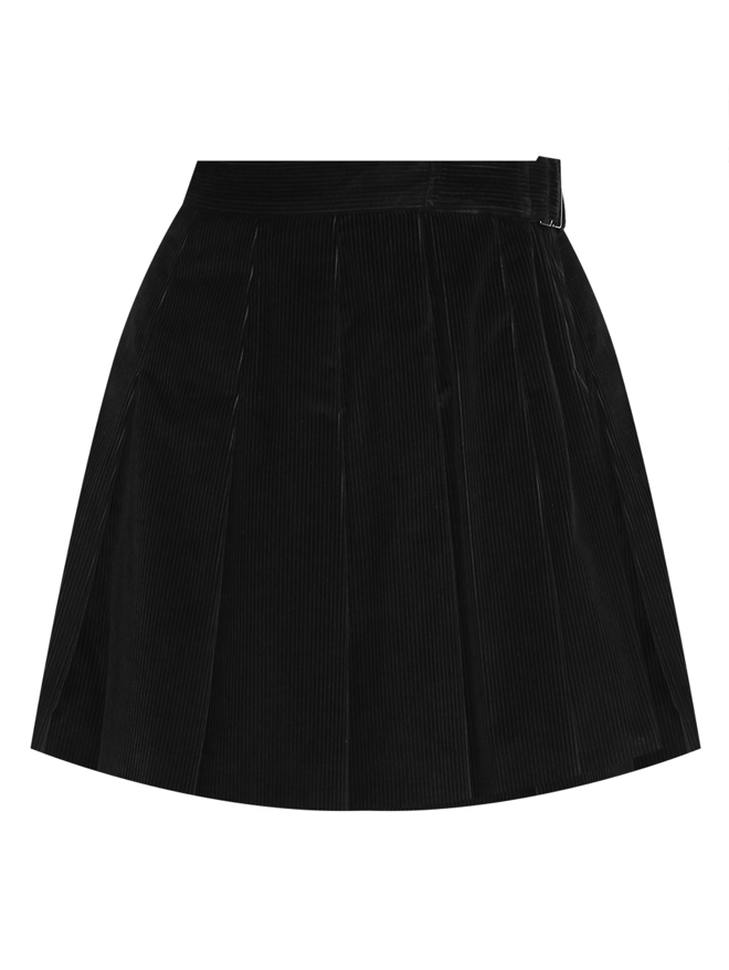 Weekend Max Mara Вельветовая юбка-мини из хлопка