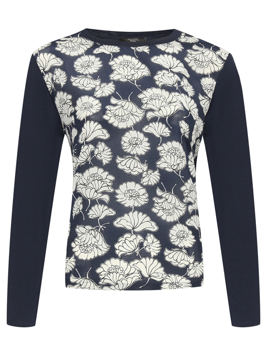 Weekend Max Mara Блуза с цветочным узором