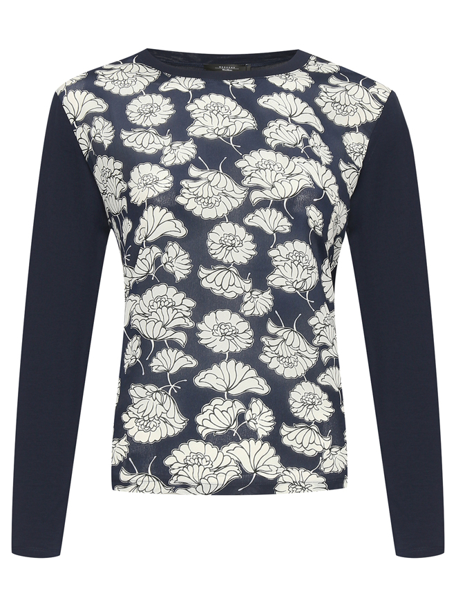 Weekend Max Mara Блуза с цветочным узором