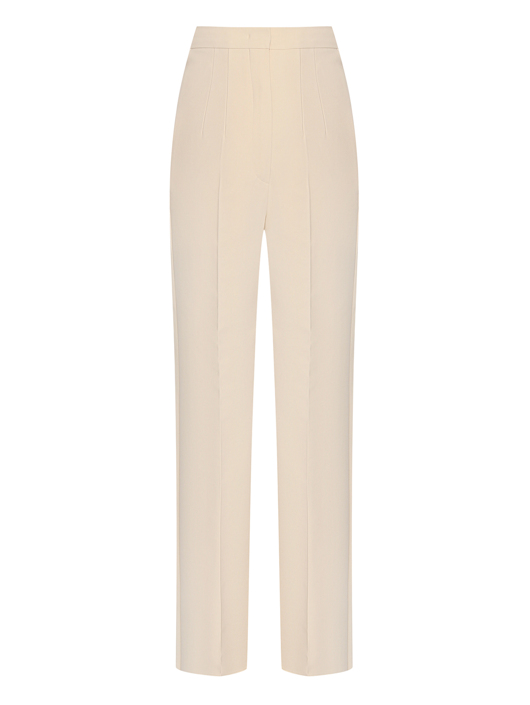 Sportmax Брюки из смешанной шерсти с карманами