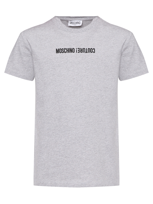 Moschino Футболка из хлопка с принтом