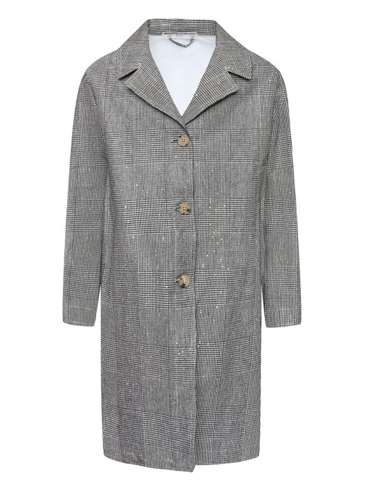 Ermanno Scervino Junior Однобортный плащ с паейтками