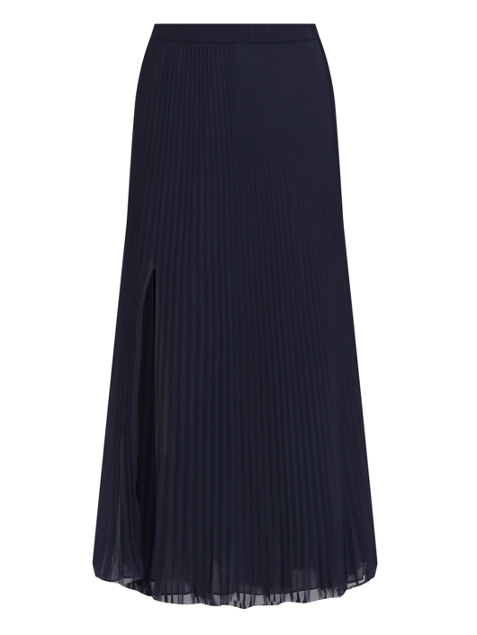Luisa Spagnoli Плиссированная юбка-миди