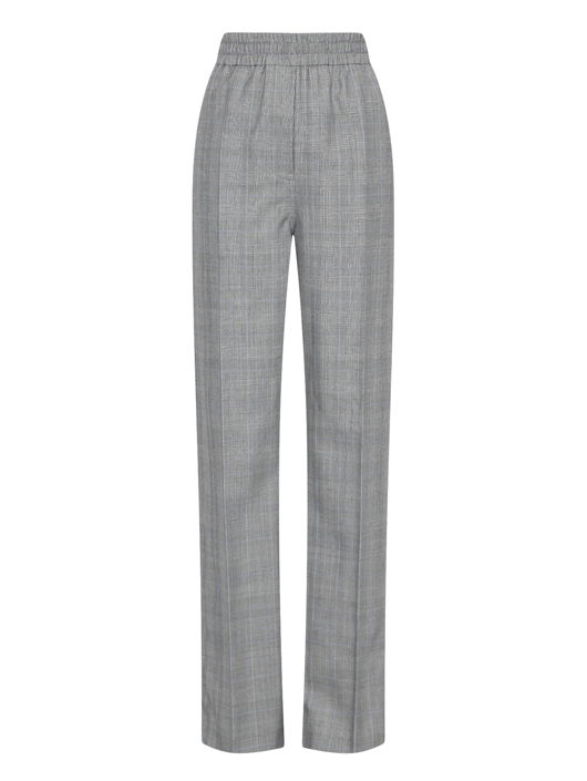 Calvin Klein 205W39NYC Брюки из шерсти с узором и контрастной отделкой