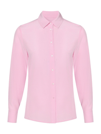 Weekend Max Mara Блуза из шелка на пуговицах
