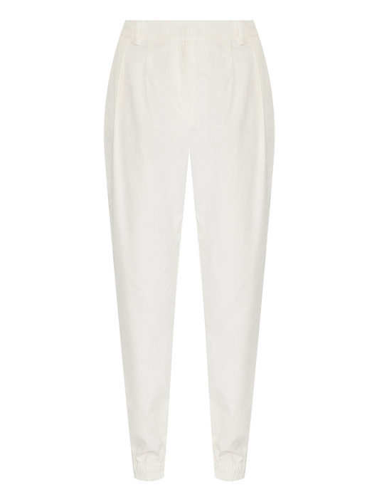 Ermanno Scervino Брюки из вельвета с защипами