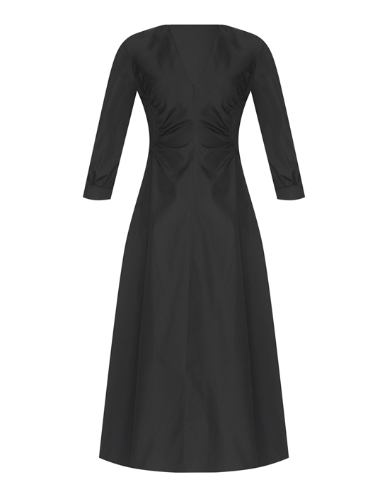 Max Mara Хлопковое платье с рельефами