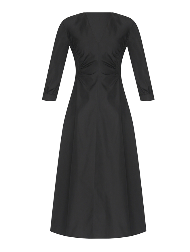 Max Mara Хлопковое платье с рельефами