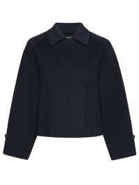 Weekend Max Mara Укороченное полупальто из шерсти