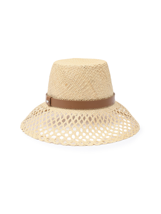 Weekend Max Mara Однотонная плетеная шляпа
