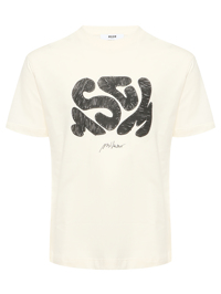 MSGM Футболка из хлопка с логотипом