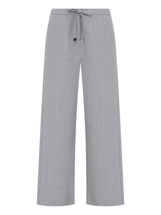 Max Mara Брюки широкого кроя на кулиске