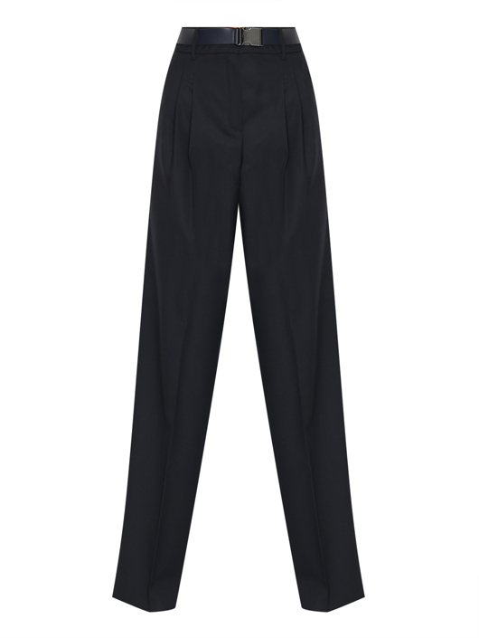 Max Mara Брюки с защипами из шерсти