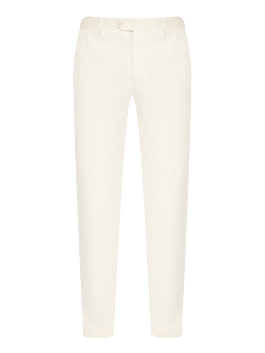 LARDINI Прямые брюки из хлопка