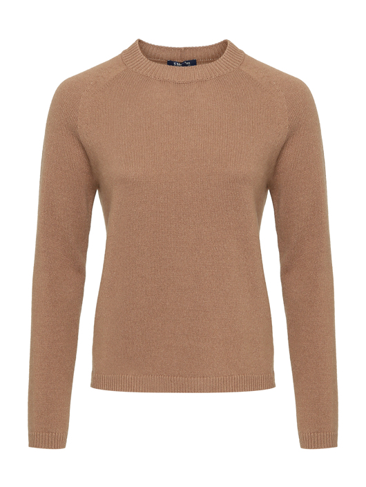 Max Mara Базовый джемпер из шерсти и кашемира