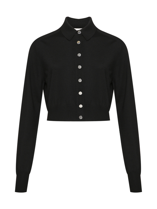 Sportmax Укороченный кардиган из шерсти