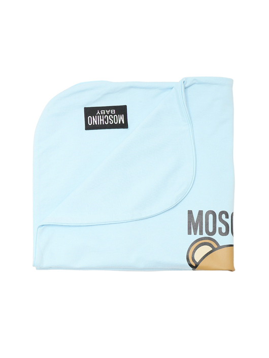 Moschino Одеяло из хлопка с принтом