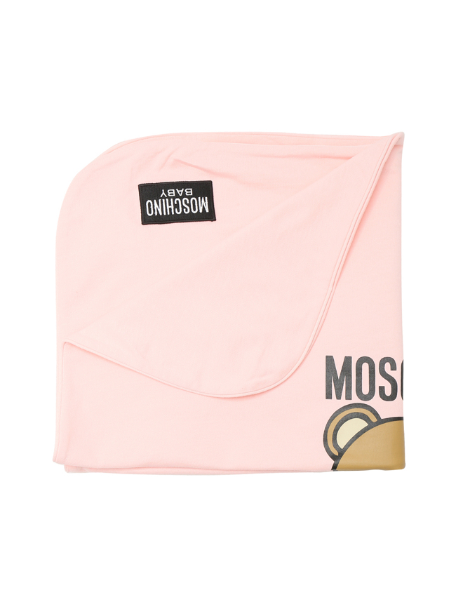 Moschino Одеяло из хлопка с принтом