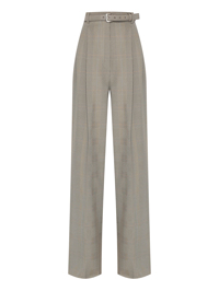 Sportmax Брюки с защипами и поясом