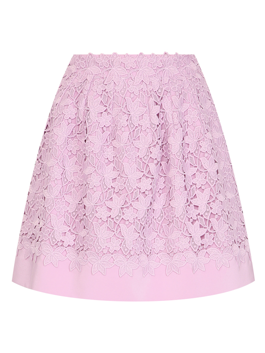 Ermanno Scervino Юбка-мини с кружевом