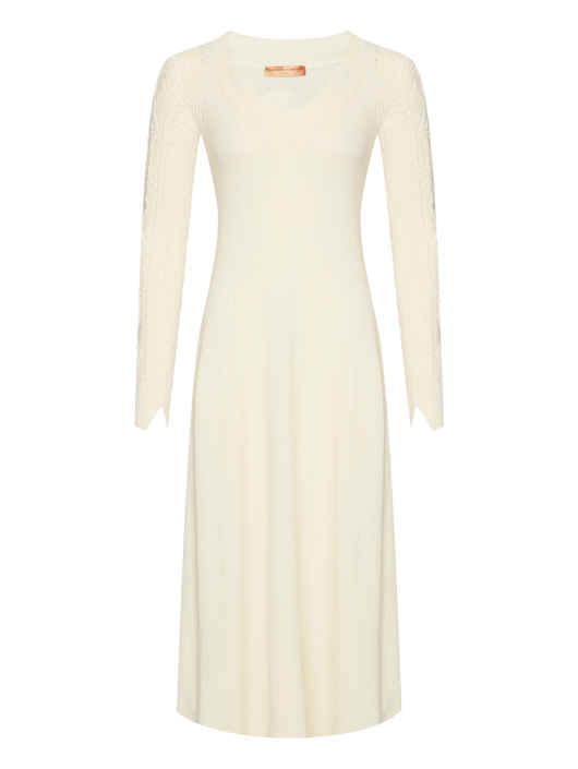 Ermanno Scervino Платье из смешанной шерсти