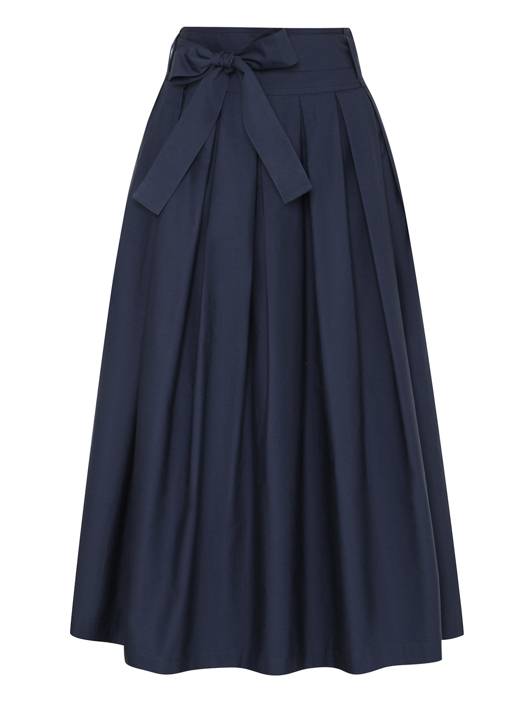 Weekend Max Mara Юбка из хлопка с карманами