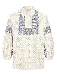 Weekend Max Mara Рубашка из хлопка с узором