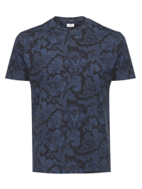 Etro Футболка из хлопка с узором