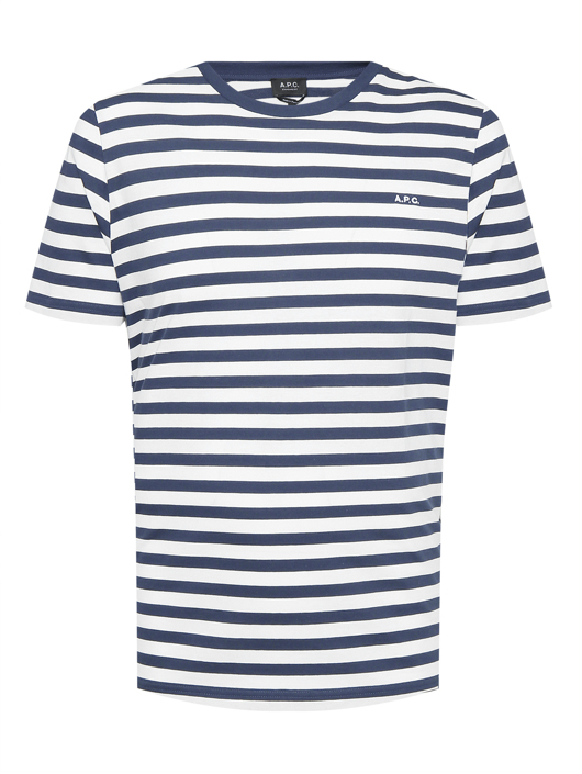 A.P.C. Футболка из хлопка в полоску