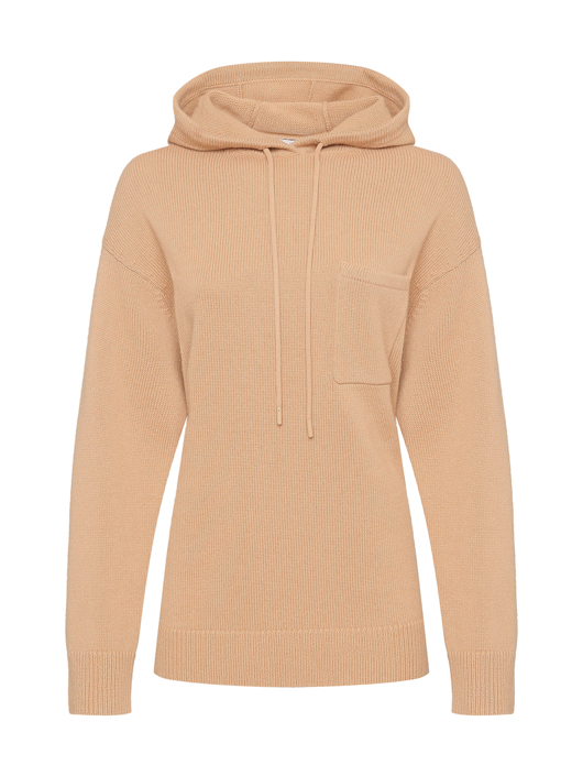 Max Mara Джемпер из смешанной шерсти с капюшоном