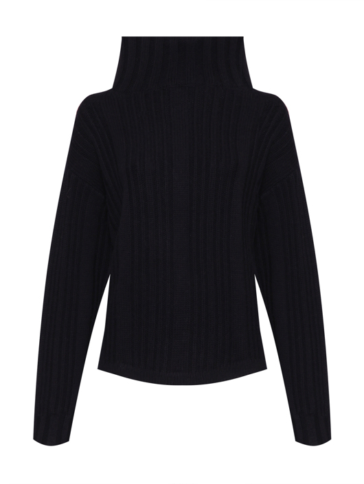 Max Mara Базовый свитер из шерсти и кашемира