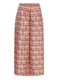 Max Mara Широкие брюки на резинке из шелка