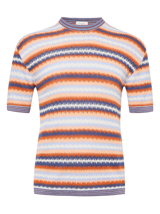 Piacenza Cashmere 1733 Джемпер из смешанного шелка с узором