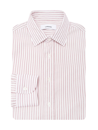 LARDINI Рубашка из хлопка с узором полоска