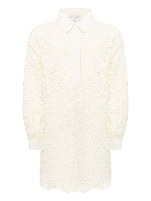 Ermanno Scervino Junior Платье из кружева свободного кроя