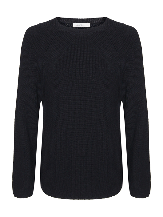 Max Mara Базовый шерстяной джемпер