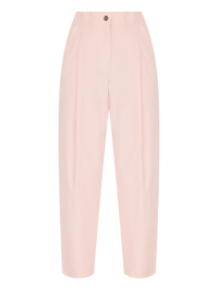 Weekend Max Mara Брюки из хлопка с защипами