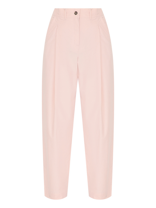 Weekend Max Mara Брюки из хлопка с защипами