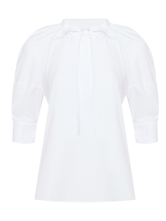 Max Mara Блуза из хлопка свободного кроя
