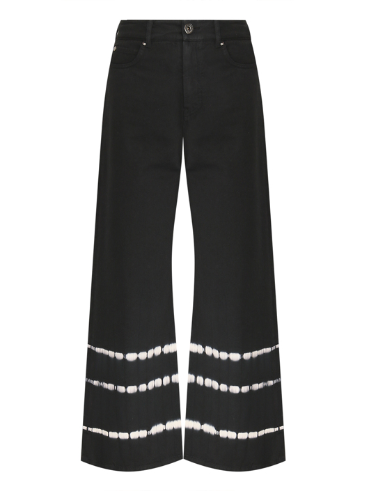 Weekend Max Mara Широкие джинсы с узором