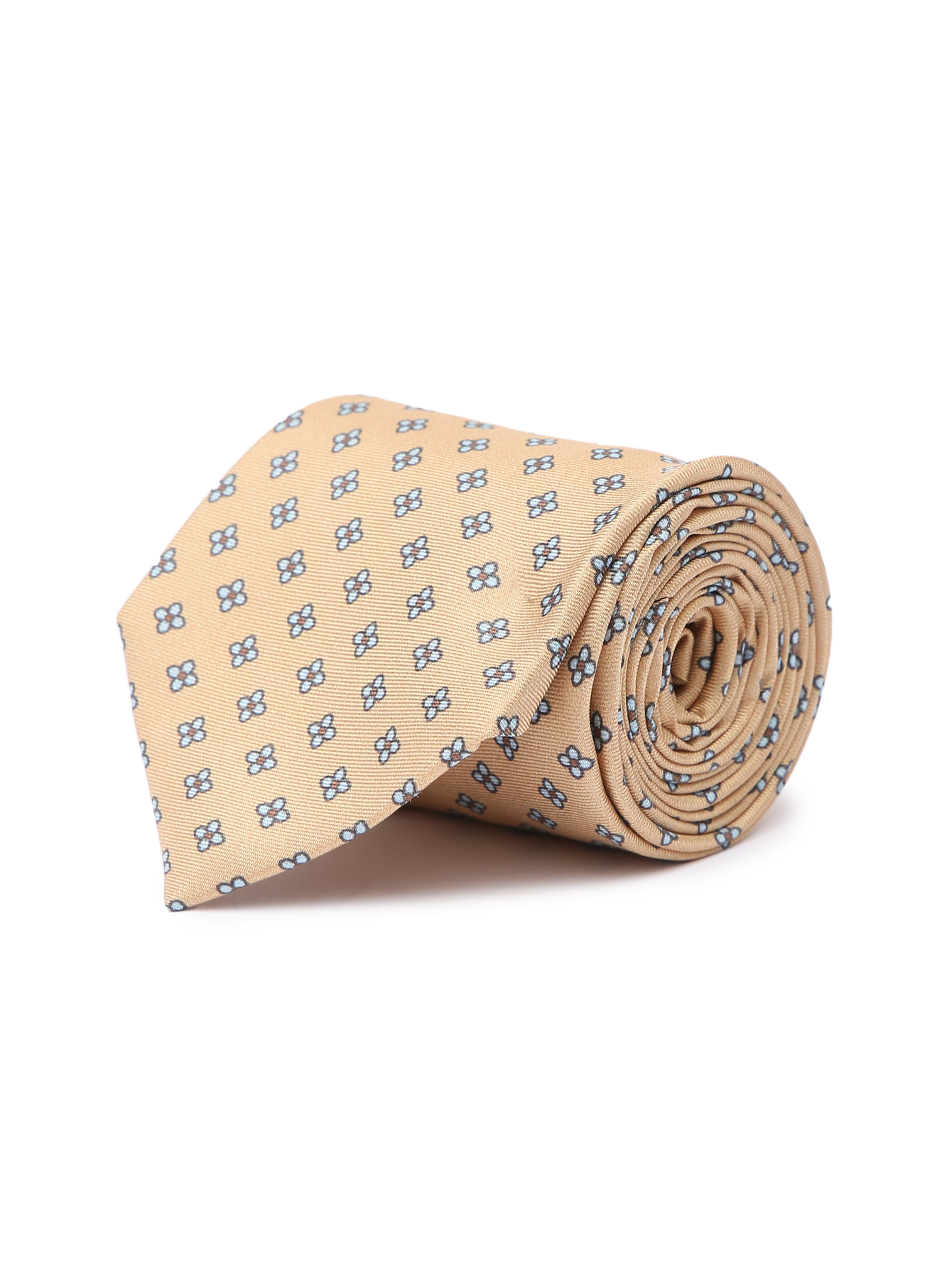 Галстук из шелка с узором