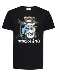 Moschino Футболка из хлопка с принтом