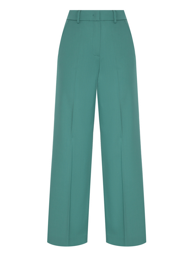 Weekend Max Mara Прямые брюки из шерсти