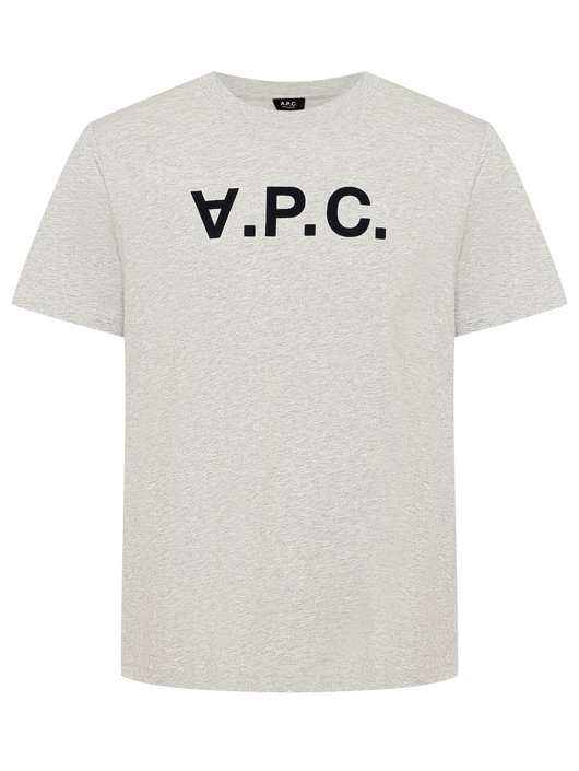 A.P.C. Футболка из хлопка с логотипом