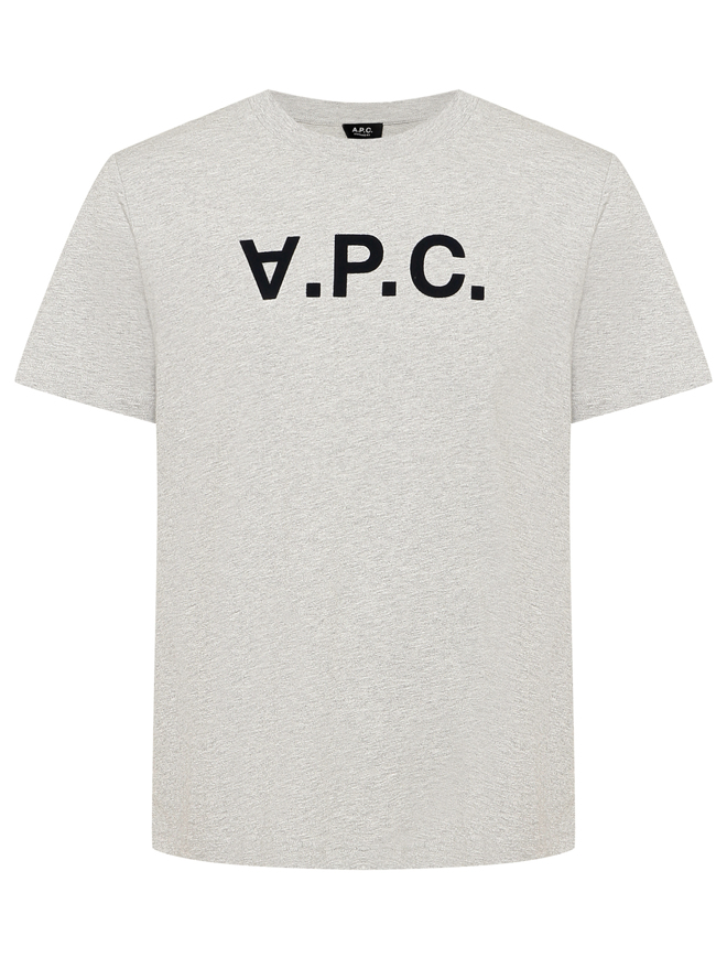 A.P.C. Футболка из хлопка с логотипом