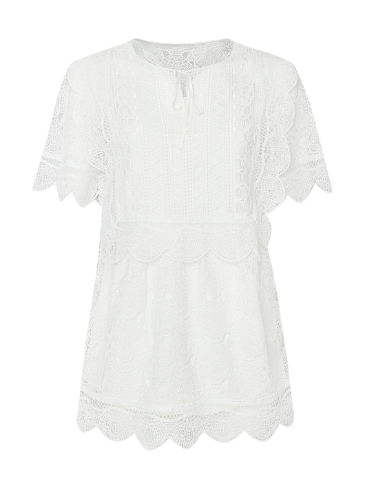 Alberta Ferretti Блуза из кружева