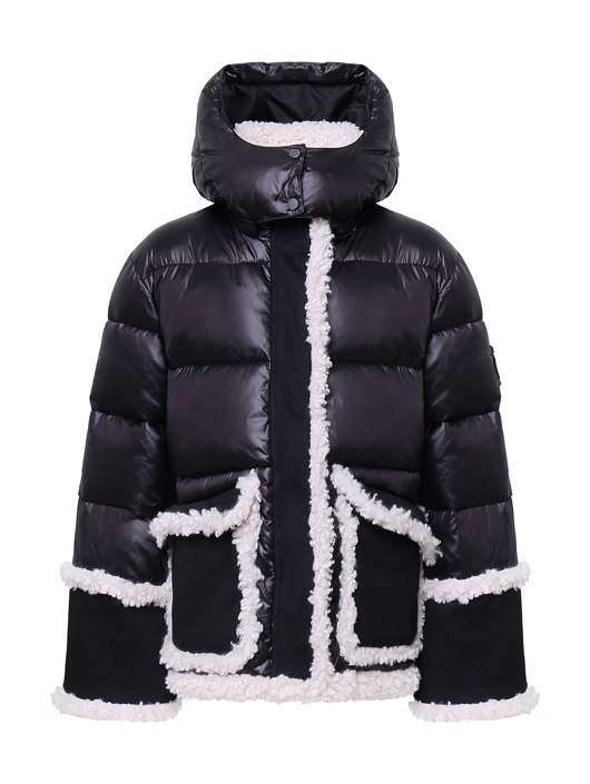 Ermanno Scervino Junior Утепленная куртка прямого кроя