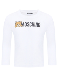 Moschino Лонгслив из трикотажа с принтом