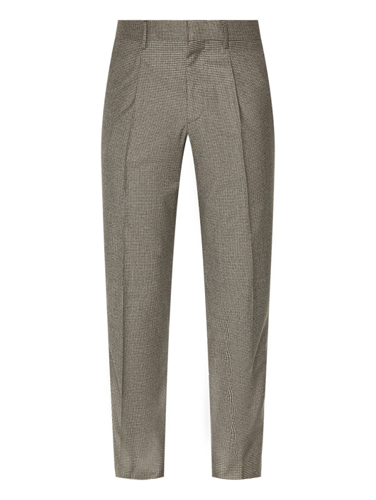 LARDINI Брюки из шерсти с узором