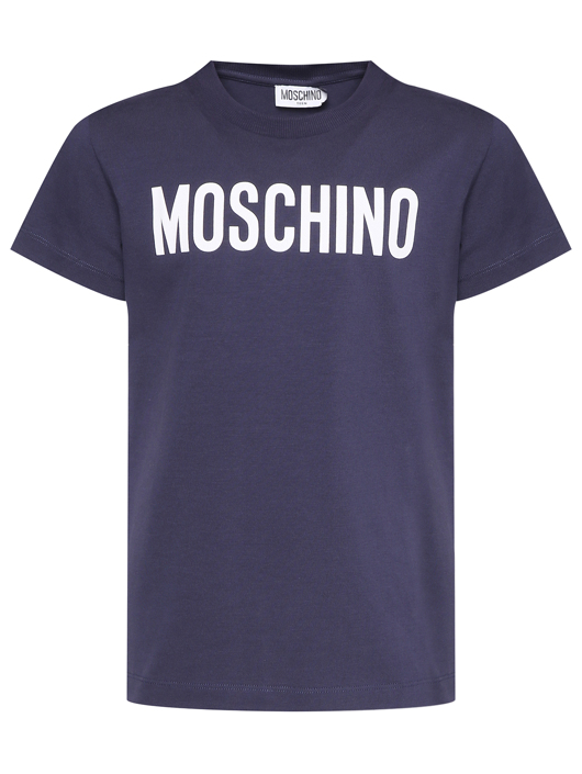 Moschino Футболка из хлопка с логотипом